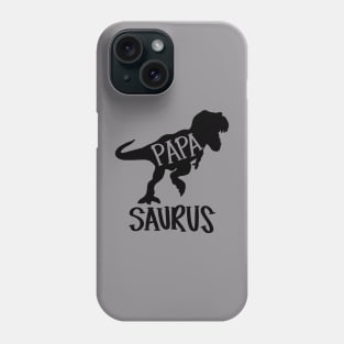 Papa Saurus dinosaur t-shirt Phone Case