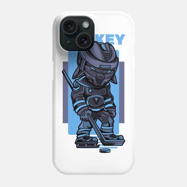 Hockey player Phone Case by Sabahmd