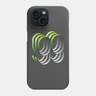 99 Green Phone Case