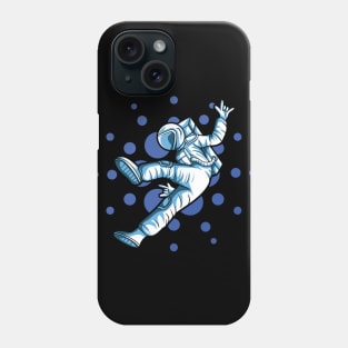 Cardano to the moon Astronaut ADA Blockchain Crypto Currency Hodl Whale Phone Case