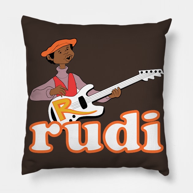 fat albert and the cosby kids rudy Pillow by KingShit