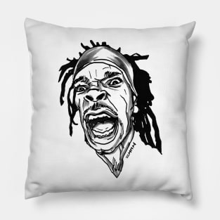 Old School Busta Dreadlocks Pillow