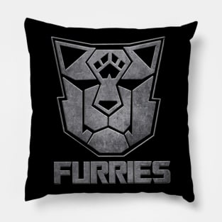 Furries logo T-shirt Pillow