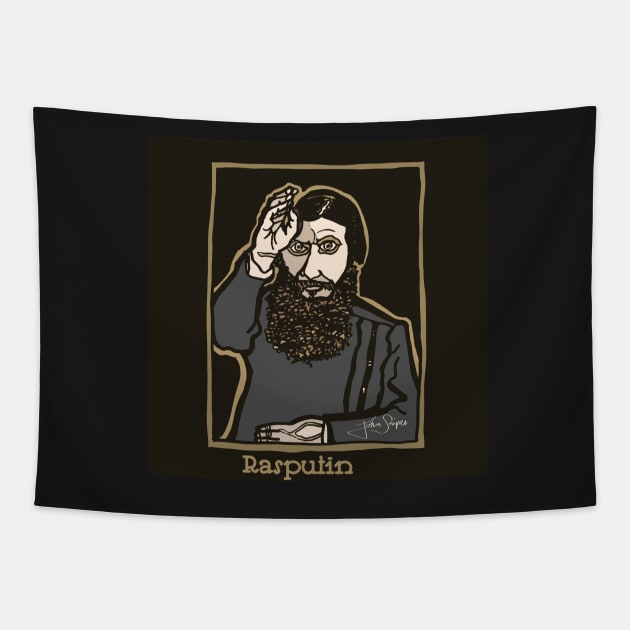 Rasputin Tapestry by JSnipe