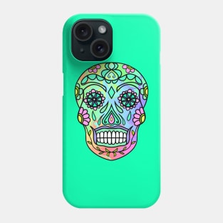 Day Of The Dead Sugar Skull Phone Case