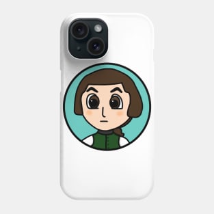 Patriot Portrait - Chibi Paul Revere (Large Print) Phone Case