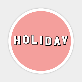 Hollywood Holiday (Red) Magnet