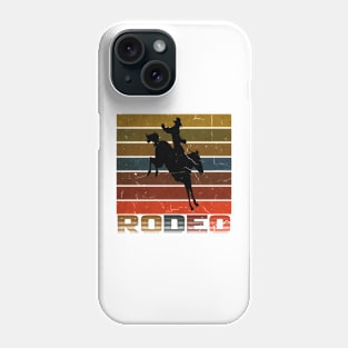 vintage rodeo Phone Case