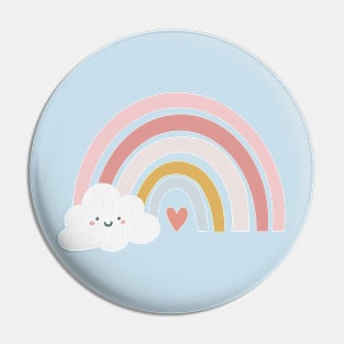 Happy Rainbow Pin