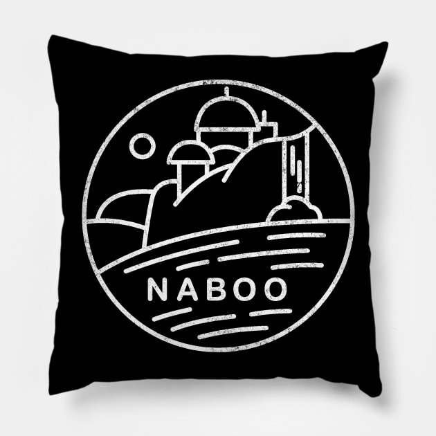 Naboo Pillow by BodinStreet