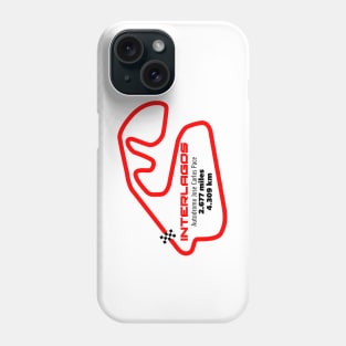 Interlagos Brazil Track Graphic Phone Case