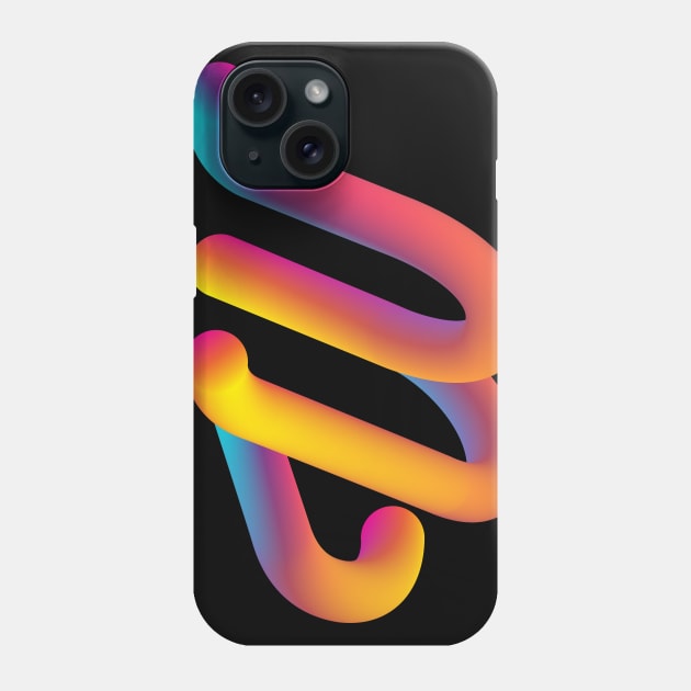 Cursive W Phone Case by MplusC