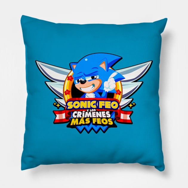 Ugly Sanic Pillow by lolo_aburto