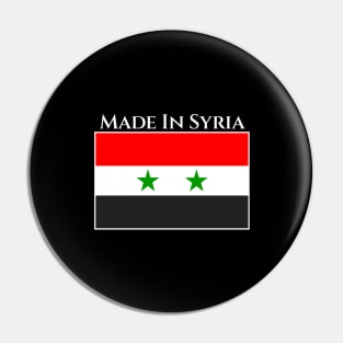 Free Syria Pin