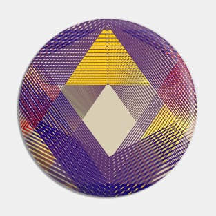 Geometric triangle pattern purple Pin