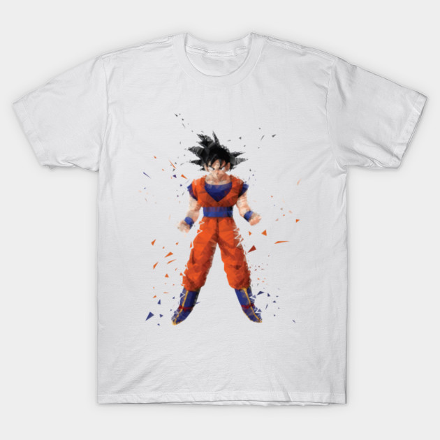 Dragon Ball Z Goku Low Poly Goku T Shirt Teepublic