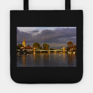 The River Thames At Marlow Tote