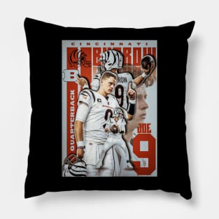 Joe Burrow 9 Pillow