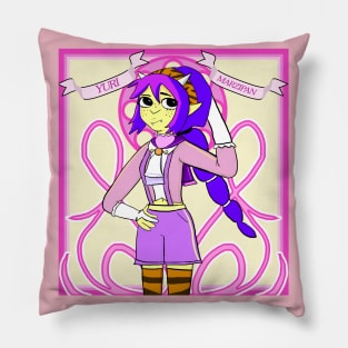 Yuri Marzipan the Oni - Cosplay Nouveau (extra pink) Pillow