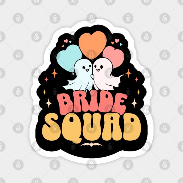 Bachelorette Party Halloween Bride Squad Magnet by NorseMagic