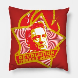 Revolution Through Music Pillow