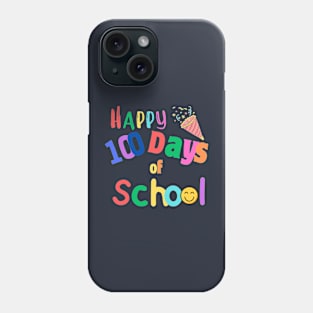 Happy 100th days of school- back to school Phone Case