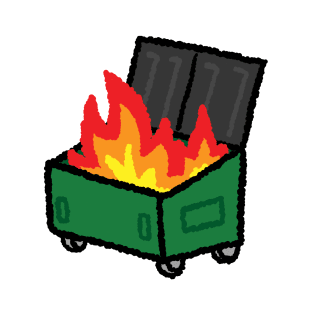 Dumpster Fire T-Shirt