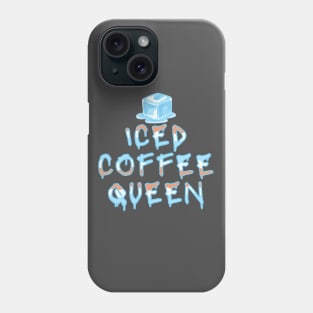 Iced Coffee Queen Melting Effect Phone Case