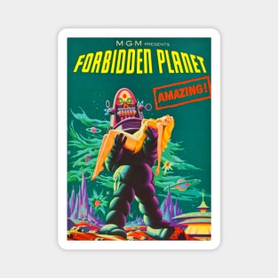 Forbidden Planet - Space Travel Magnet