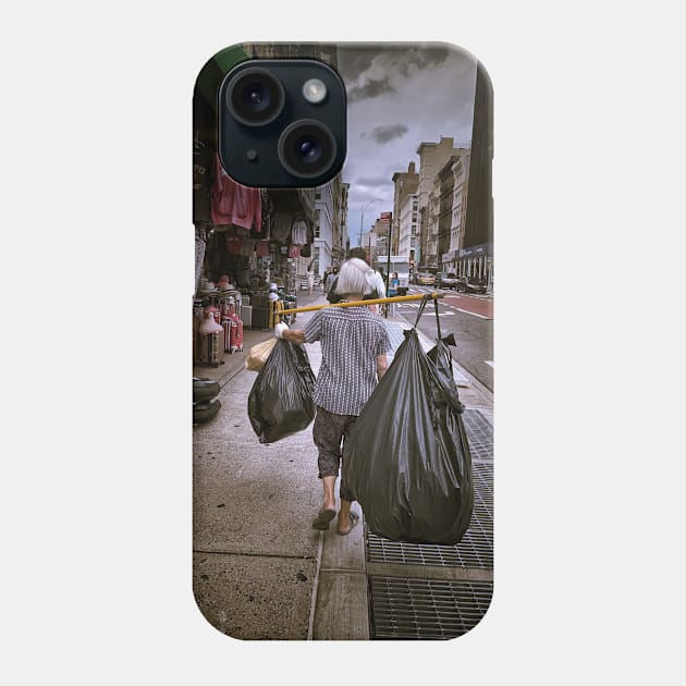 China Town, Tribeca, Manhattan, New York City Phone Case by eleonoraingrid