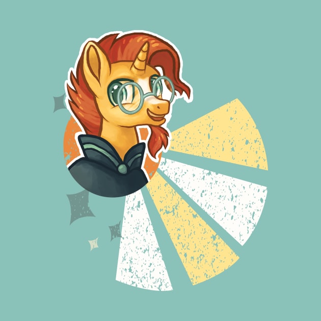 Sunburst vintage cutie mark by Drawirm