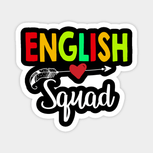 English Squad Teacher Back To School Magnet