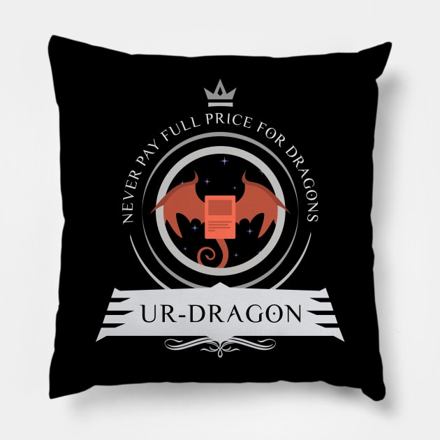 Commander Ur Dragon Pillow by epicupgrades