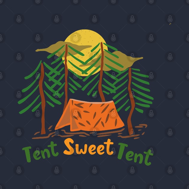 Sweet camping tent by RiyanRizqi