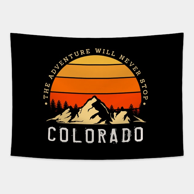 Colorado USA Tapestry by Cooldruck