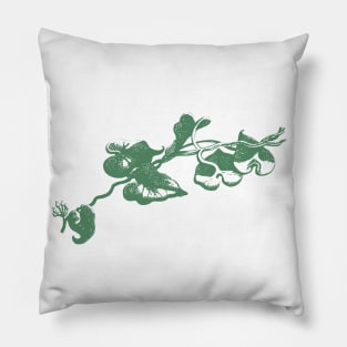 Author's drawing on your things. Bindweed. Pillow