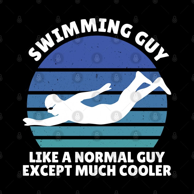 swimming guy by Jabinga