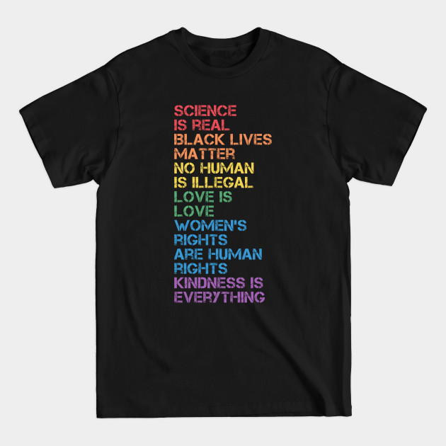 Discover Black Lives MatterScience Is Real LGBT Pride BLM - Black Lives Matter - T-Shirt