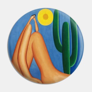 Abaporu - Tarsila do Amaral - Exhibition Poster Pin