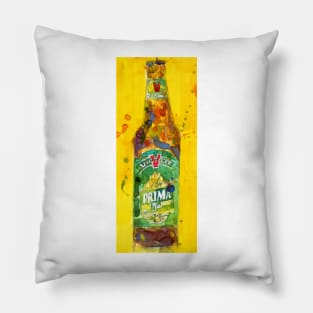 Victory Brewing Company - Prima Pils Beer Art - Man Cave - Bar Pillow