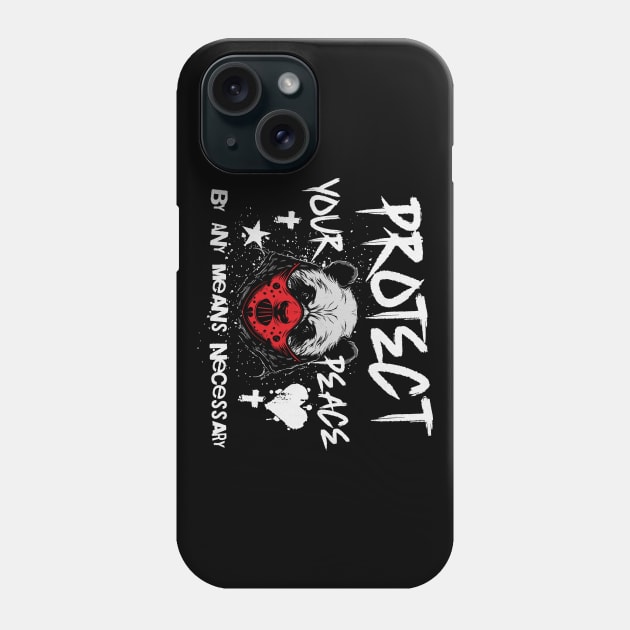 Protect Your Peace Phone Case by Tee-Brain Tees