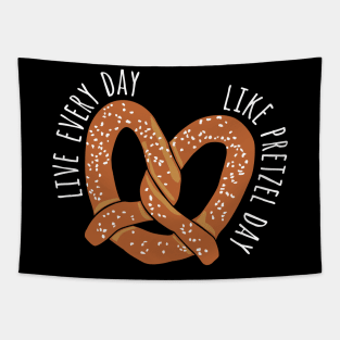 Pretzel Day Tapestry