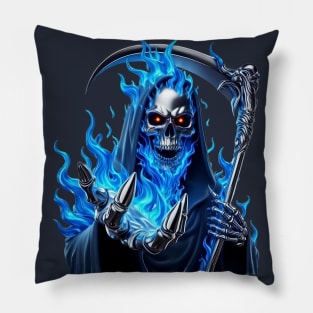 Reaper by focusln Pillow