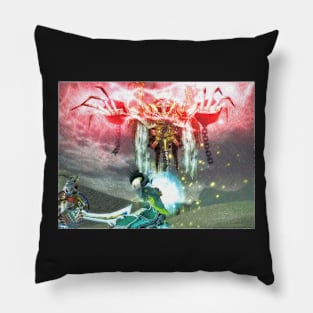 Battle magic mummy Pillow