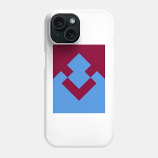 Aston Villa Claret and Blue 1990 Sleeve Phone Case