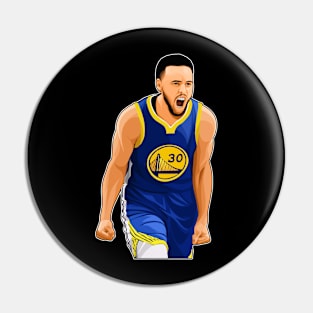 Stephen Curry #30 Get Score Pin