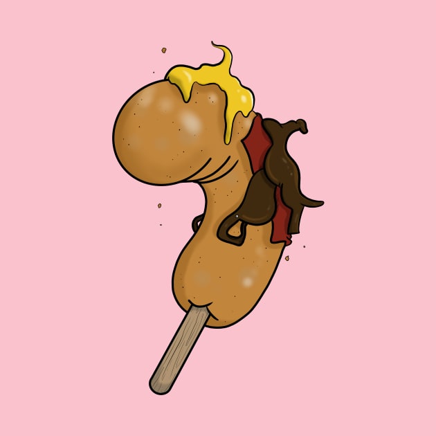 Corndog Cowboy by ArtOfJHammond