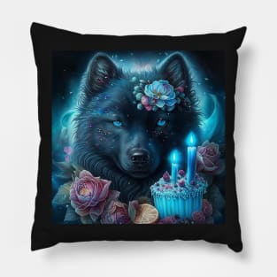 Mystical Schipperke Pillow