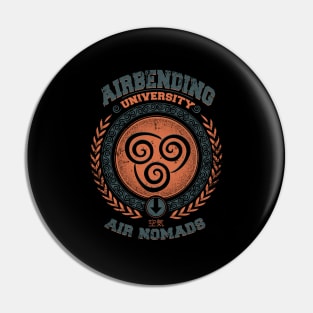 Airbending Aang university - Tenzin Air nomads - Avatar last airbender Pin