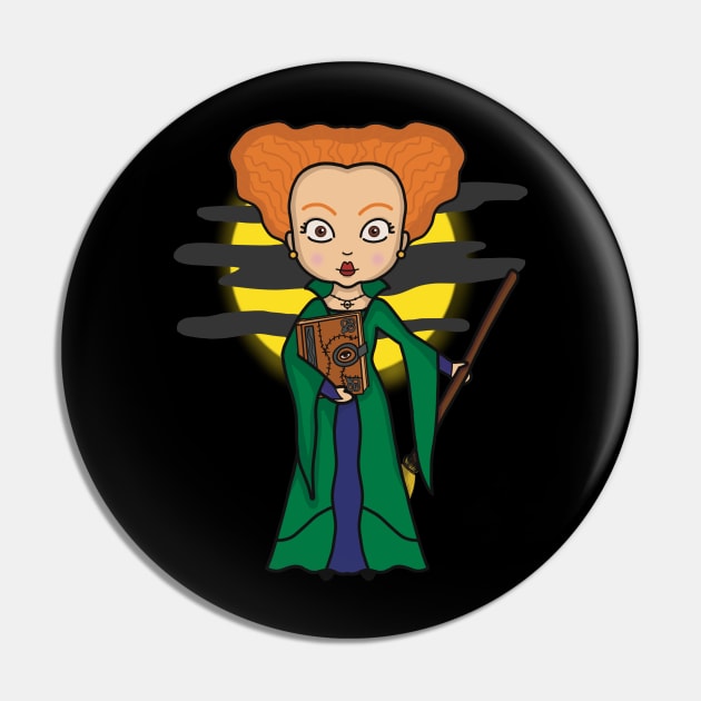 Winifred Pin by Spooky Hollow Lane